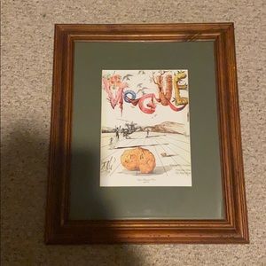 1944 VOGUE vintage wall art